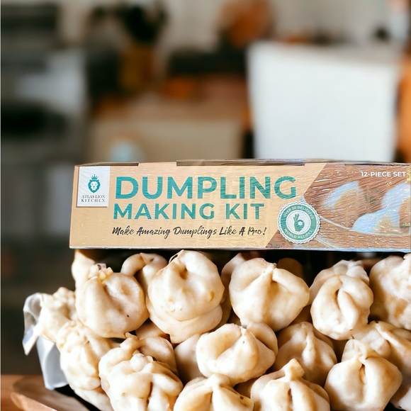 New! Dumpling Making Kit by Atlas Lion Kitchen - Picture 1 of 7
